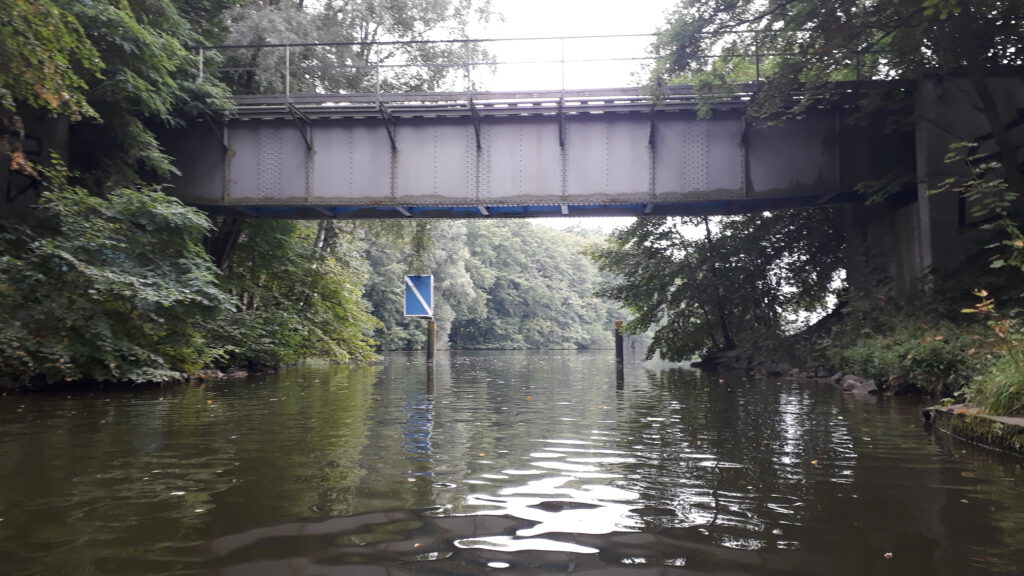 Brücke zwischen Fährsee und Bruchsee