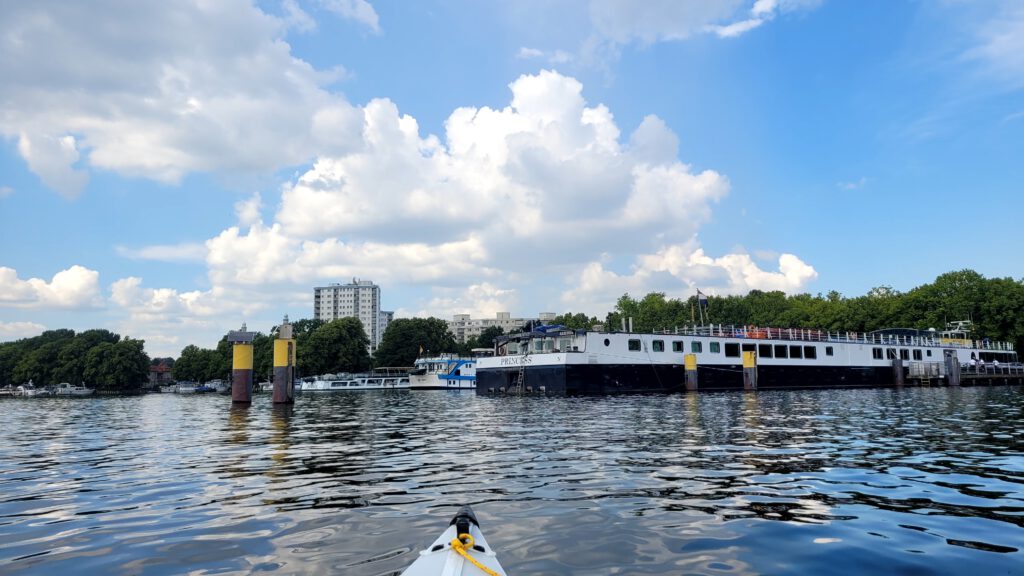 Tegeler See - Dampferanlegestelle