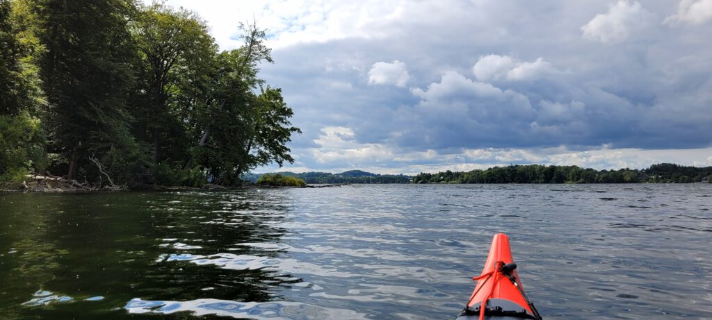 Auf dem Kellersee in der holsteinischen Schweiz