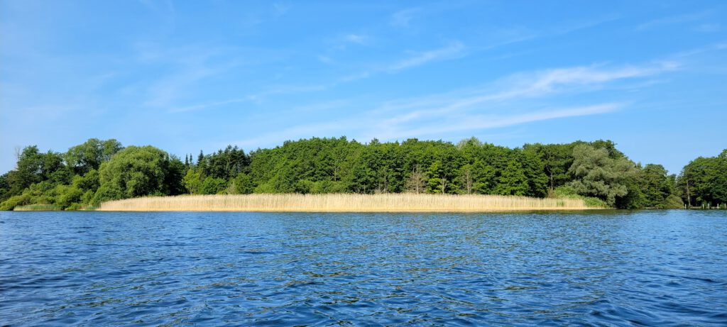 Ausfahrt in den Behlersee