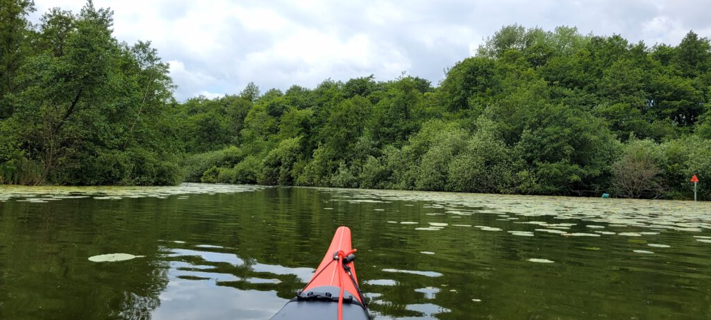 Schwentine-Ausfahrt - kleiner Eutiner See