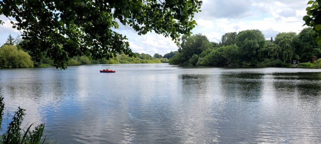 Auf dem Kirchsee bei Preetz