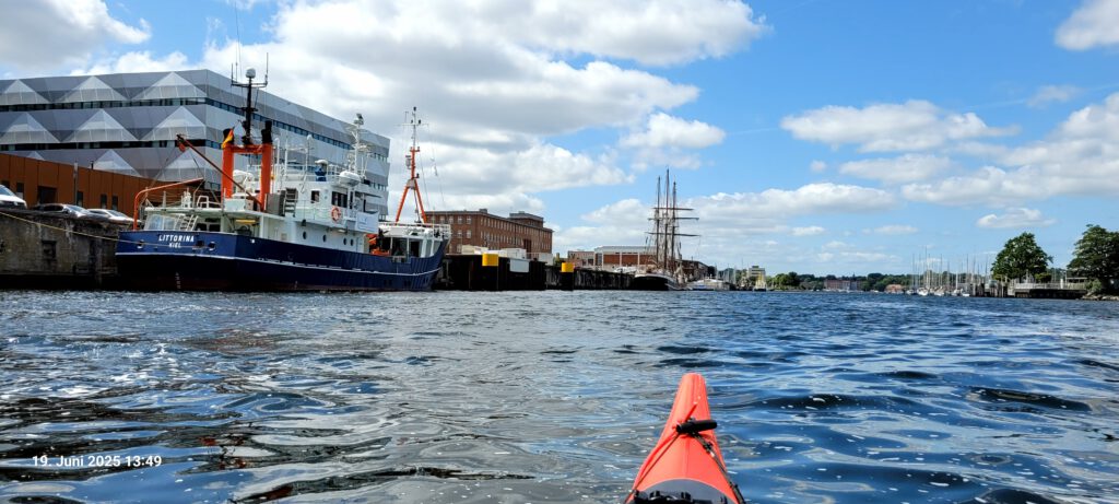 Zufahrt Kieler Förde