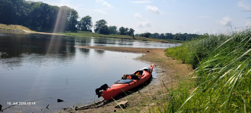 Elbe-Sandbucht bei Wittenberg