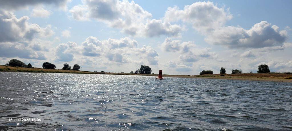Elbe hinter Wittenberg