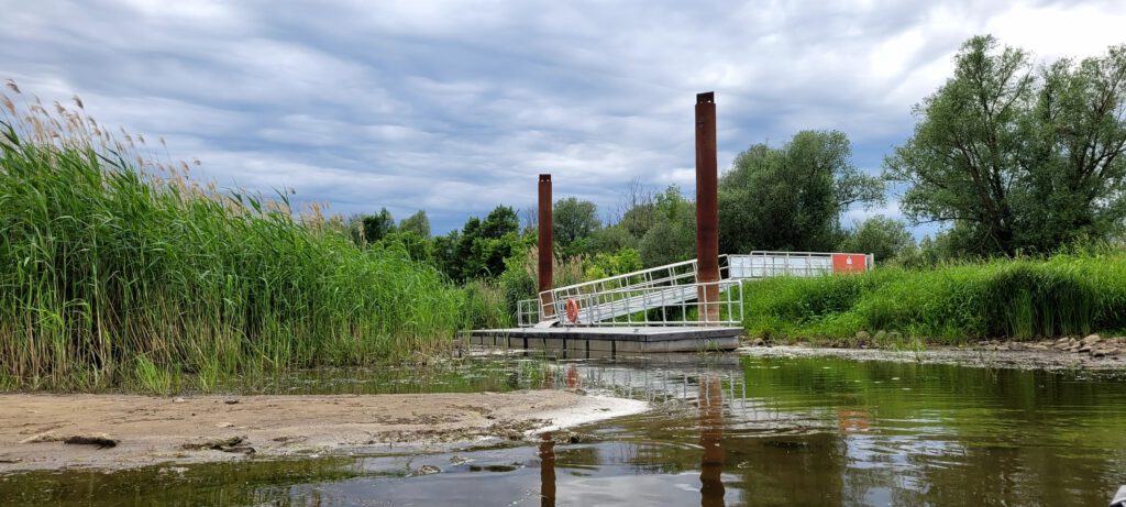 Bootsanleger bei Aurith