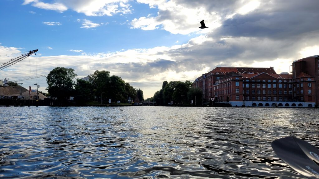 Einfahrt in den Landwehrkanal