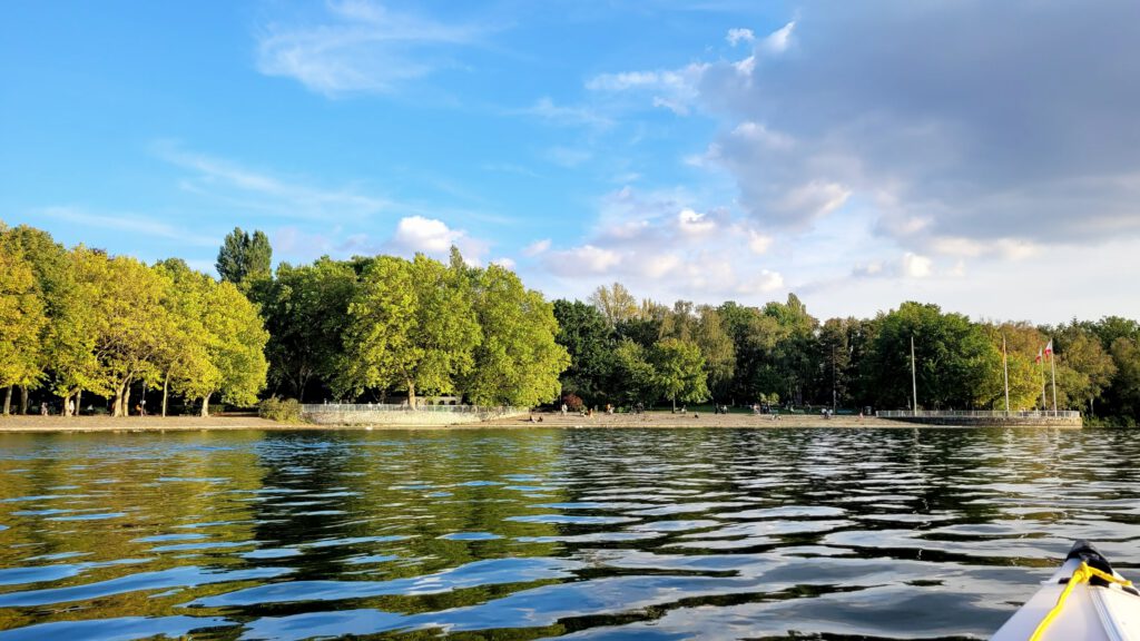 Sunset-Stufen Promenade am Tegeler See